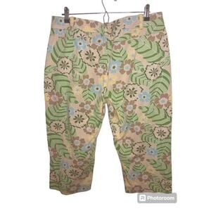 French Cuff capri 100 % Cotton